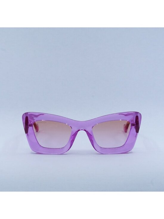Gucci GG1552S 003 Women Sunglasses Magenta Frame, Orange to Violet Lenses main image 5